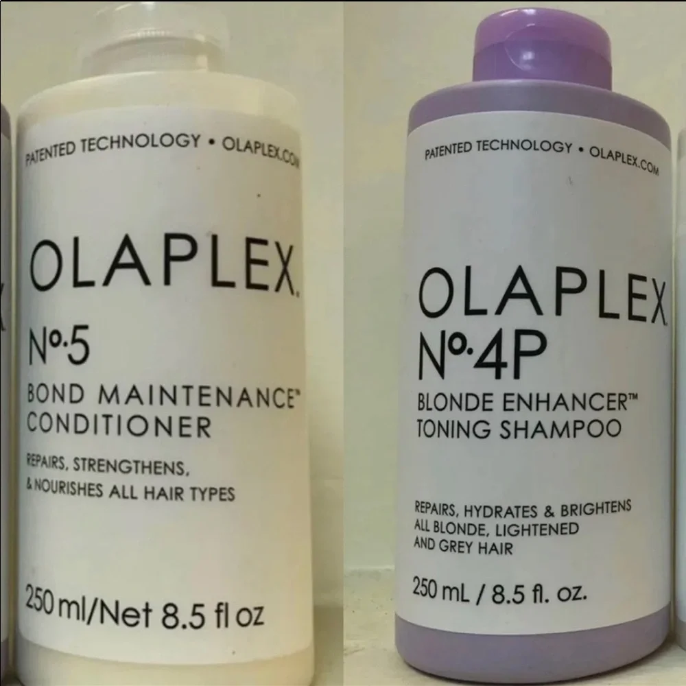 Olaplex 4P 5 7 Blonde Enhancer Toning Shampoo Conditioner Trio